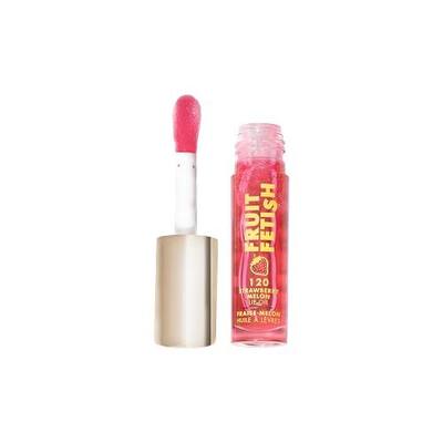 Milani Fruit Fetish Lip Oil, Tinted Hydrating Lip Gloss - Strawberry Melon | Delivers Intense Hydration, Glossy Color & A Hint Of Flavor. Made W/ Vitamin E. Vegan & Cruelty-Free. Non Sticky Clear Shine