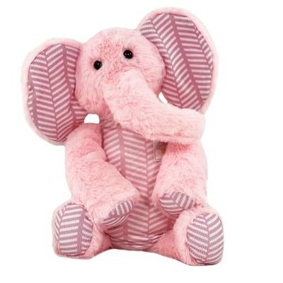 MINI DUCKLINGS Soothie Sleeve Plush Comforts with Parent's Scent | Pediatrician Designed (Fussy, Crying Baby or Child. Separation Anxiety, Shower, Hospital, NICU Gift), Emmy The Elephant
