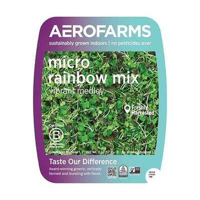 Aerofarms, Microgreen Rainbow Mix, 2 Ounce