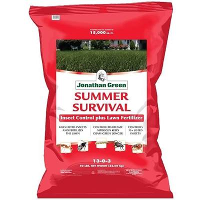Jonathan Green Summer Survival Insect Control & Fertilizer - 15,000 Sq Ft