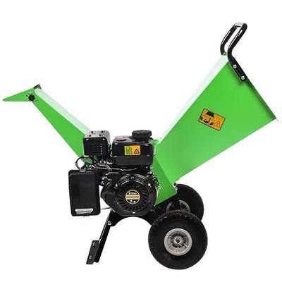 R30 Wood Chipper 7HP Gas Powered, 3" Inch Max Cutting Diameter, All Steel Construction, Heavy Duty Shredder Mulcher 15: 1 Reduction