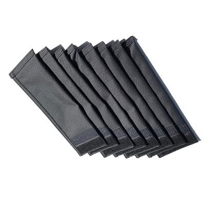 8 pcs filler sandbags for weighted vest, Black