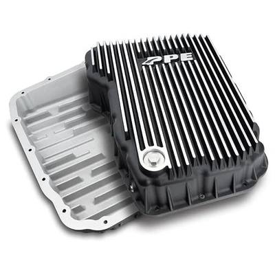 PPE Heavy Duty Transmission Pan (Brushed) 228052110 Compatible for Dodge Ram 2500/3500 6.7L 68RFE Transmission