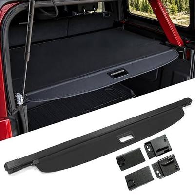 Mabett Upgrade Trunk Cargo Cover for 2021-2026 Ford Bronco 4-Door Accessories Retractable Rear Trunk Cargo Shade Cover Security Shield Shade (Not fit for Bronco Sport or Bronco 2-Door)