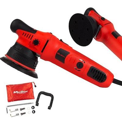 Maxshine M8S V2 Dual Action Polisher – 8mm Throw Random Orbital Buffer, 1000W Detailing Machine with 5″ Backing Plate – 6-Speed, 5/16″ Thread for Car, Truck, SUV & Boat Paint Correction