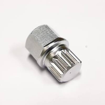 Chrome Steel ABC 0-9 Wheel Lock Key for VW,Locking Lug nut Removal Tools- Anti Theft Volkswagen Wheel Lock Key for Cars Wheel Tire Nut Screw Removal (ABC-5)