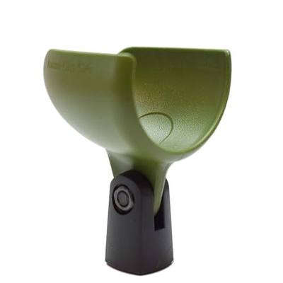 Ammo Clip 520 Bullet Mic Holder Compatible With Shure 520DX Green Bullet, Superlux D112/C and Other Similar Harmonica Microphones (Olive Green)