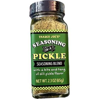 Trader Joe's Seasoning in a Pickle, Dill Pickle Flavor (Pack of 1)