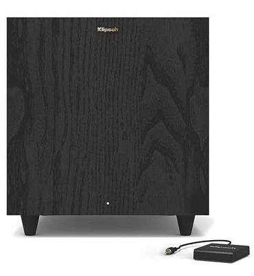 Klipsch R-80SWi 8-inch 150W Wireless Subwoofer with High Performance Driver for Deep Bass Black