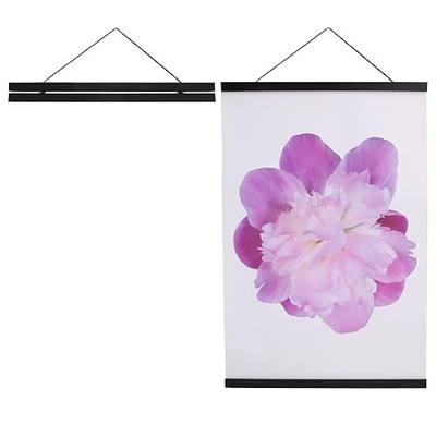 Aynoo Magnetic Poster Hanger Frame, 18x12 18x24 18x28 Picture Frame Hanger, 18 Inch Magnet Poster Frame,Black