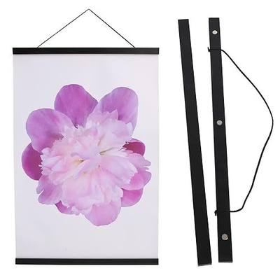 Magnetic Poster Hanger Frame,16x24 16x20 Picture Frame Hanger,16In,Black