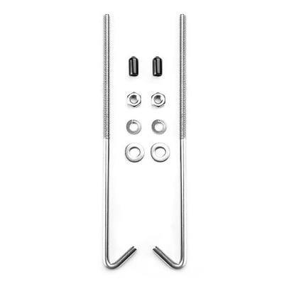 18-8 Stainless Steel J Hook Battery Hold Down Bolts (9 inch) | Corrosion-proof 304 stainless steel J bolts & fasteners,extra-long threads easily trimmed for custom DIY lengths