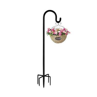 Shepherd Hooks Outdoor 36 Inches for Lanterns Heavy Duty Shepherd Stand Plant Hanger Yard Hooks for Solar Lights,Bird Feeder,Wedding,Mason Jar,Planter Pot