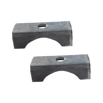 Trailer Axle Spring Perch Seats for 3" Round Tube Mount Steel Weld On (2)