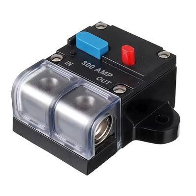 300 Amp Circuit Breaker Manual Reset 12-48 Volt DC 0-8 Gauge Self Recovery Overload Protector for Car Audio Rv Marine Boat