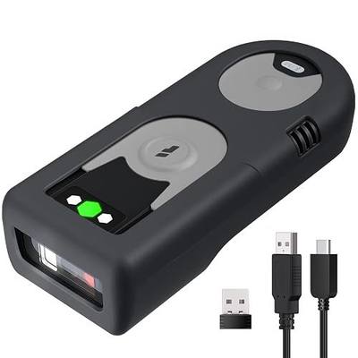 Inateck Bluetooth Scanner 1D Barcode Scanner 2.4Ghz USB Adapter, Screen Scanning, Exclusive Shortcuts, BCST-43 | Wireless Paper & Screen Scanning, Portable and lightweight, GS1 Compatible, Inventory Mode