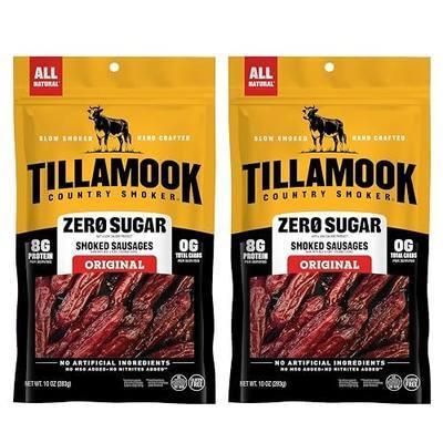 Tillamook Country Smoker Zero Sugar Original Keto Friendly Smoked Sausages, 10 Ounce (Pack of 2)