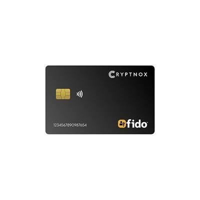 FIDO2 Security Key with MIFARE DESFire NFC Smart Card for 2FA MFA | One Swiss-engineered NFC card combining FIDO2 v2.1 login security with MIFARE DESFire EV2 building access