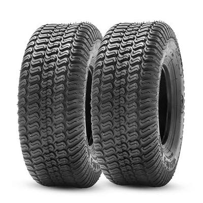 HALBERD 2 PCS 11x4.00-5 Lawn Mower Tires 4PR Turf Saver Lawn & Garden Tires for Garden Tractor Riding Mower, Tubeless