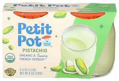 Petit Pot Organic Pistachio French Dessert, 8 OZ