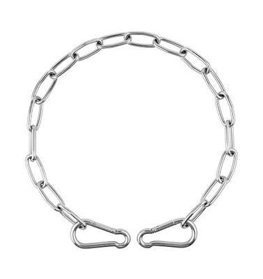 Gate Chain for Outdoor Fence - Rustproof Metal Gate Latch Chain with Hooks, Secure and Durable for Garden, Yard, and Farm Use - Easy Installation, Weather Resistant (1 Pack)