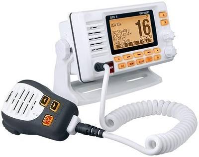 Uniden UM725GBT Marine VHF Radio, All USA, Canada, and Intl. Marine Channels, 1Watt/25Watt Transmit Power, Largest LCD Screen in Class, NOAA Weather Channels, Speaker Mic, GPS Built-in, and Bluetooth