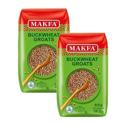 Makfa Buckwheat Groats Premium Quality 800g/28.2oz (Pack of 2) Kosher