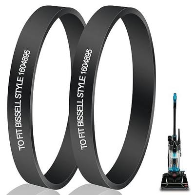 Vacuum Belts Replacement for Bissell PowerForce Compact Lightweight Upright Vacuum Cleaner Belts Compatible Models:3508,2112,21129,2690,1520,23T7, Replace Part 1604895
