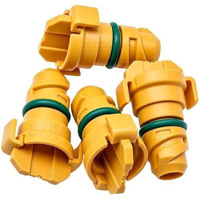 Rexka 4pcs Plastic Engine Oil Drain Plug for Ford KX6Z6730B F-150 F150 Mustang Lincoln Continental MKZ Nautilus Navigator
