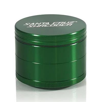 Santa Cruz Shredder Herb and Spice Grinder Made in USA (Large (2.7 Inch), Green)