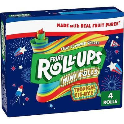 Fruit Roll-Ups Tropical Tie-Dye Mini Roll-Ups 4 CT