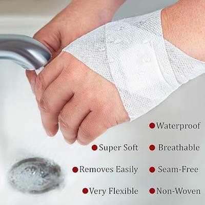 Dressing Retention Tape - 2" x 11yd, 2 Rolls Premium Non-Woven Hypoallergenic Cloth - Secure and Gentle Adhesive for Wound Dressings - Latex-Free and Versatile for Sensitive Skin Care - HEALQU