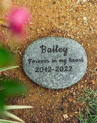 Personalized Pet Memorial Stones Dog/Cat/Pets Grave Markers Memorial Garden Stone