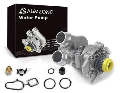 Electric Engine Water Pump Assembly Compatible with 2008-2016 Audi A3 A4 A5 A6 Q3 Q5 TT Quattro Allroad VW Beetle CC Eos GTI Jetta Passat 2.0L,Replaces#OE 06H121026CQ 06H121026AB