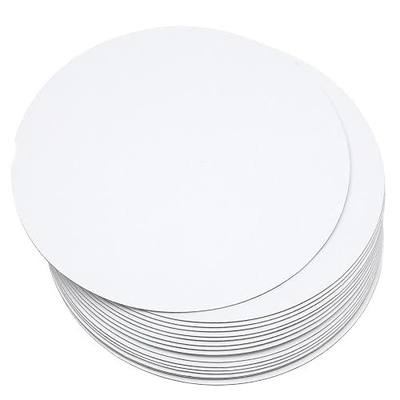 qiqee 40-Packs Cake Boards Round 12 Inch White Cake Circles Rounds Base Food-Grade Cardboard Cake Plate(Thinner But Stronger)