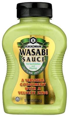 Kikkoman Wasabi Sauce for Sandwiches and Dipping, 9.25 Ounce (Pack of 9)