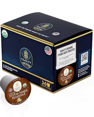 Organic Yerba Roasted Mate Tea Pods for Keurig by Teavity (36 Tea Pods)
