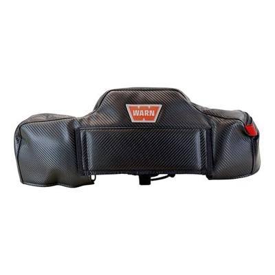 WARN 107765 Winch Cover for WARN VR and VR EVO Series Winches - Black | Premium, Durable, Protective Cover for Weather, UV, and Trail Damage, Off-Road Protection and Performance