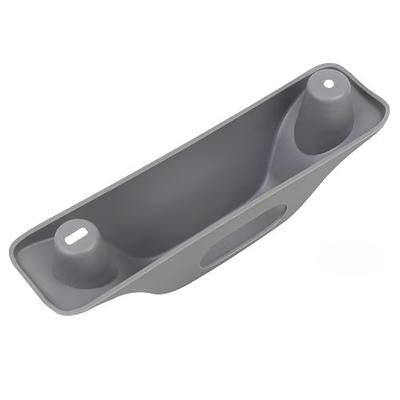 TQPONLY Headliner Roof Trim Upper Right Passenger Side Door Striker Cover (Grey) Compatible with 2004-2008 Ford F150 Lincoln Mark LT