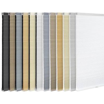 LazBlinds Cordless Cellular Shades, 32'' W x 64'' H, White | Blackout Fabric Protects Privacy, With Thermal Insulation & Noise Reduction, Safe Cordless Design for Kids and Pets