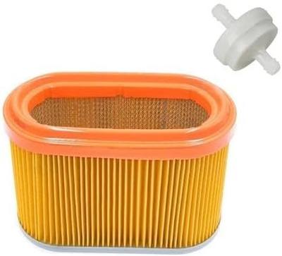 0D9723 Air Filter with 0D6313 Fuel Filter Replace Gene-rac Guardian Air Filter 0D9723 0D9723S Fits Gene-rac V-Twin 760/990 cc Engines 12.5-17.5 KW Gene-rac XG XP Ultra Source Gens Generator