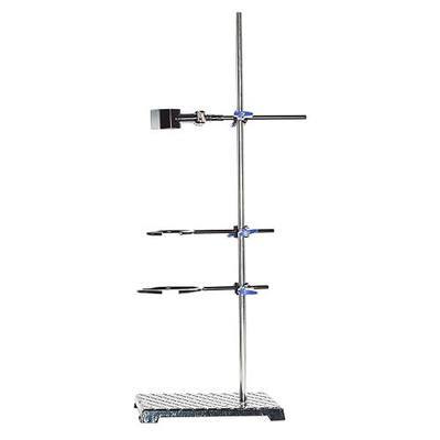 Heavy Laboratory Stand Support,24"Chemistry Laboratory Stand Set,Industrial Grade Retort Stand,Chemistry Laboratory Stand Set,Ring Stand