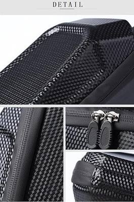 JOYOR Scooter Bag, Universal EVA Waterproof Scooter Handlebar Bag, Large Capacity Front Hanging Electric Scooter Storage Bag for Carrying Charger/Phone/Glasses/Tools and More