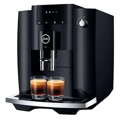 Jura E4 Piano Black Automatic Coffee Machine