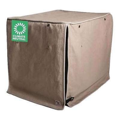 Molly Mutt Wild Horses Dog Crate Cover, Fits 36"x23"x25" Crate | GOTS-Certified 100% Cotton Canvas Cover for Dog Kennel & Cage, 2 Roll-Up Panels, Washable, Free of Harmful Chemicals