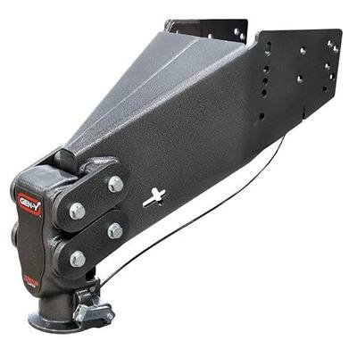 GEN-Y GH-8065AL Executive Torsion-Flex Auto Latch Fifth Wheel to Gooseneck - 2 5/16" Coupler, 3.5K - 5.5K Pin Weight, 30K Towing Capacity - Check Fitment Chart