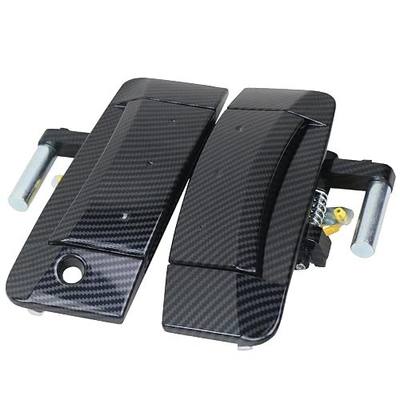 APPERFiT 350Z Exterior Door Handle Carbon Fiber Compatible with Nissan 350Z Left Driver Side & Right Passenger Side Door Panel 2003-2009 Replaces 80607-CD41E 80606-CD01E