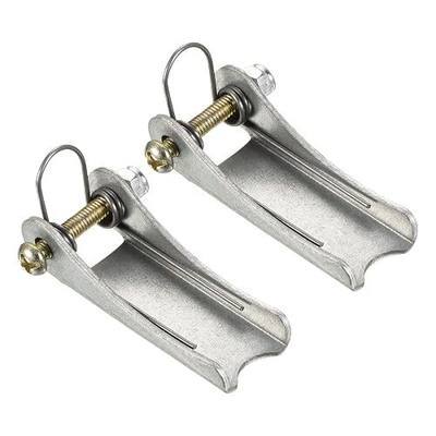 PATIKIL 2 Inch Replacement Hooks Latch, 2 Pack Metal Towing Receiver Hitch for Clevis Hook Trailer, Silver