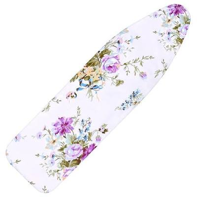 Ironing Board Cover and Pad 15x54 Inch Standard Ironing Board Cover with Elastic Edge and Hook and Loop Fasteners Scorch and Stain Resistant Cotton Ironing Covers