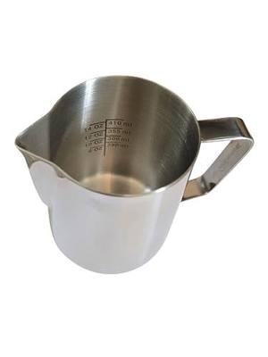 rattleware 20 oz Etched Latte Art Pitcher, Stainless Steel, 807010 | Etched latte art guide